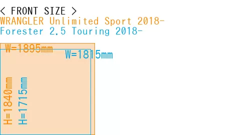 #WRANGLER Unlimited Sport 2018- + Forester 2.5 Touring 2018-